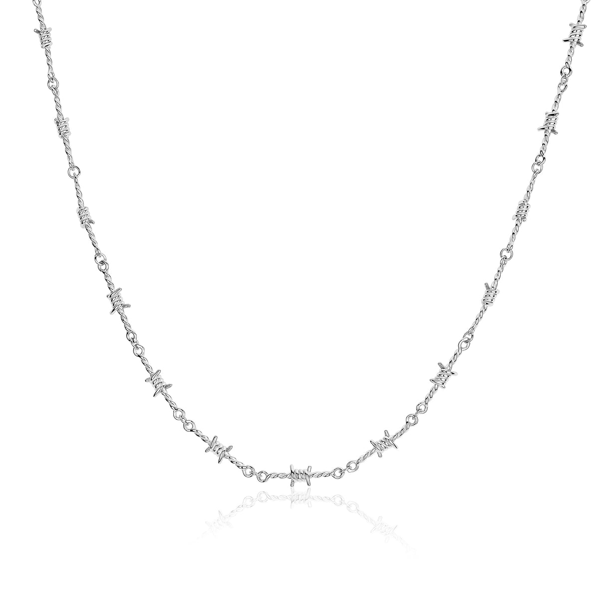 アクセサリー OHT NYC BARBED WIRE NECKLACE BARBED WIRE NECKLACE #ohtnyc