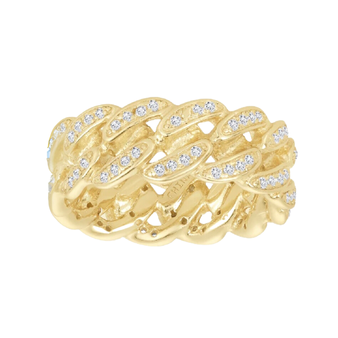 The CZ Curb Ring – Decked NYC